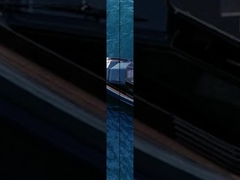 Flexibel zonnepaneel op een jacht