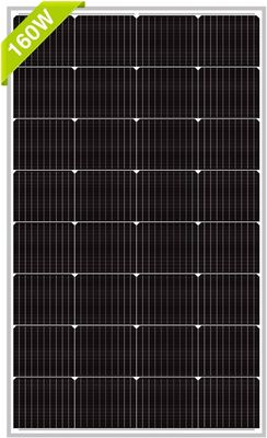 160W Off Grid Monocrystalline PV Cell Module Mono Poly Zonnepaneel 12V