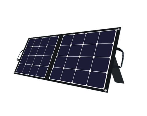 Buiten draagbare zonnepanel 24V 100w opvouwbaar zonnepaneel voor reizen