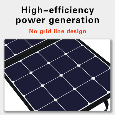Buiten draagbare zonnepanel 24V 100w opvouwbaar zonnepaneel voor reizen