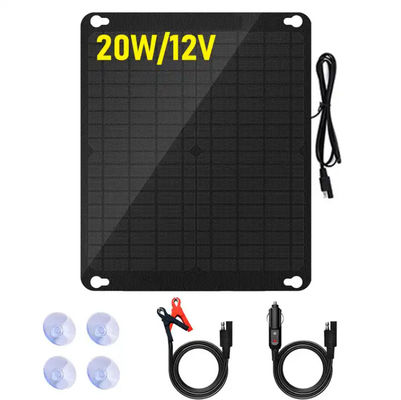 5W zonnebatterij oplaadpanel kit monocristallijn draagbaar voor auto