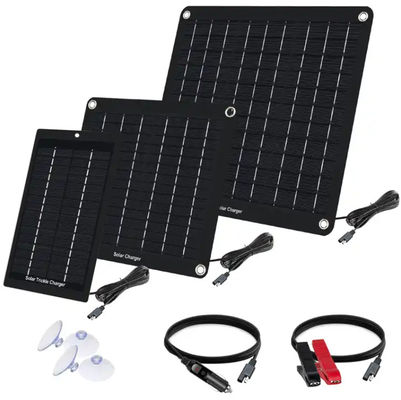 5W zonnebatterij oplaadpanel kit monocristallijn draagbaar voor auto
