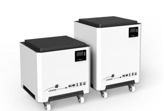 LiFePO4 Felicity Solar Lithium Battery 51.2V 250Ah 10240Wh 12800Wh met wit en zwart