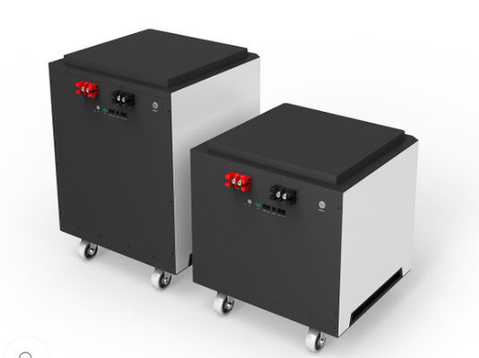 LiFePO4 Felicity Solar Lithium Battery 51.2V 250Ah 10240Wh 12800Wh met wit en zwart