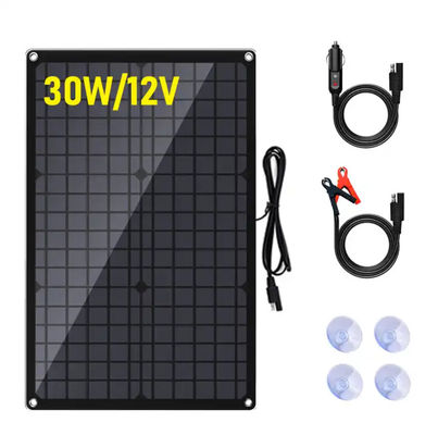 5W zonnebatterij oplaadpanel kit monocristallijn draagbaar voor auto