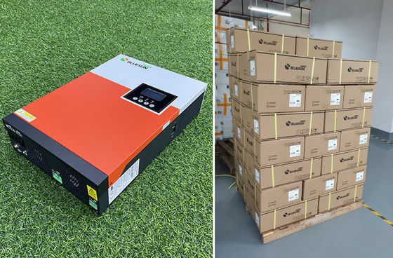 Home Off Grid Polycrystalline zonnepanelen met inverters 5,5 kW met oranje