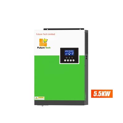 Huishoudelijk gebruik 5.5KW Off Grid zonnestelsel 220/230V Zonne-omvormer met groen