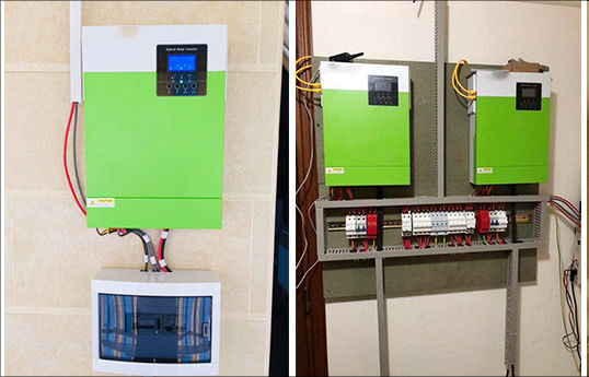 Huishoudelijk gebruik 5.5KW Off Grid zonnestelsel 220/230V Zonne-omvormer met groen