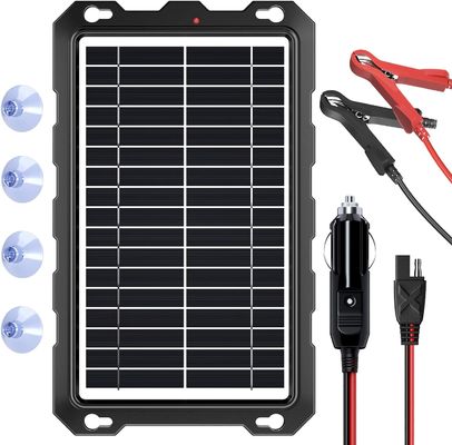 10W 12V zonnebatterij Trickle Charger aangedreven batterij onderhoud Marine