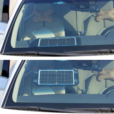 12W 12V zonnepaneel Trickle Charger Zonne-aangedreven batterij onderhoud MPPT