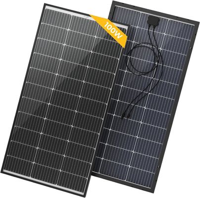 100 Watt rigide zonnepaneelcel Monokristallijn module 12 Volt 9BB