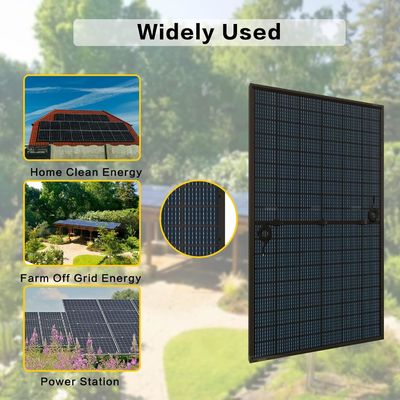 400W PV-monokristallijn bifaciale zonnepanelen Kit 10BB