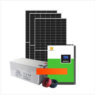 5.5KW / 11KW Compleet off-grid zonnestelsel Stand-alone batterijsysteem met wit