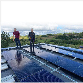 5.5KW / 11KW Compleet off-grid zonnestelsel Stand-alone batterijsysteem met wit