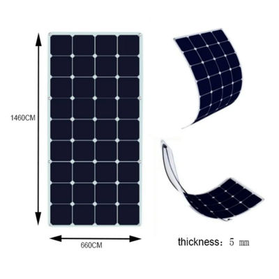 Laptop flexibele zonnepanelen ultra dunne zonnepanelen oplader 110W