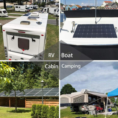 520W fotovoltaïsch flexibel zonnepaneel dunne film rollend voor boot camper trailer