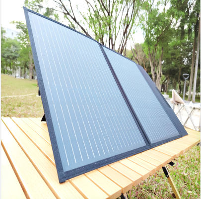 FT60 Opvouwbaar zonnepaneel 60w Charger Blanket Waterdicht IP65 met zwart