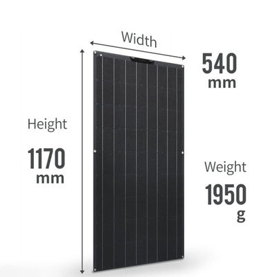 Off-grid flexibele zonnepanelen 150w 18V