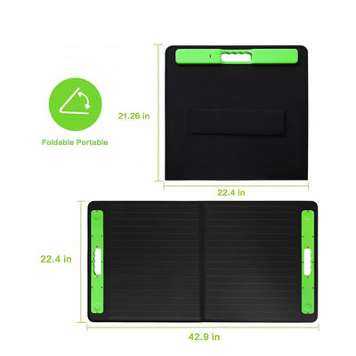 Gepersonaliseerde opvouwbare zonne dekens waterdicht voor caravans 100W 19V