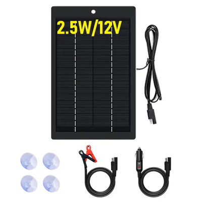 IP67 Waterdicht 12V USB-zonnebatterijoplader Zonnepaneeloplader