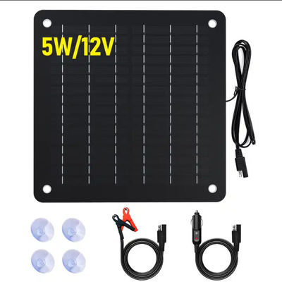 IP67 Waterdicht 12V USB-zonnebatterijoplader Zonnepaneeloplader
