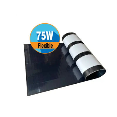 75 Watt flexibel zonnepaneel ETFE-paneel MC4 waterdicht voor eenvoudige installatie