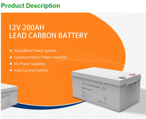 FT200 Home Powerwall Solar Lithium Battery 12v 200ah met wit en zwart