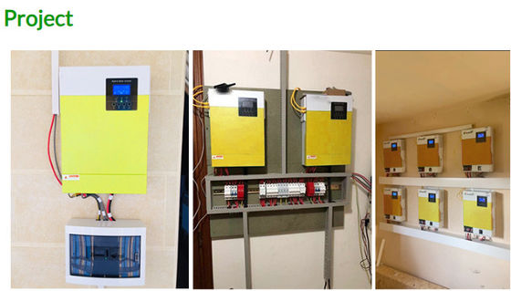 FT3000 Off Grid Inverter Pure Sinus Wave Solar Inverter 3KW 110/120VAC met geel
