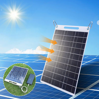 Draagbaar zonnepaneel Polycristallijn silicium vouwbaar wandelend zonne-module 30W