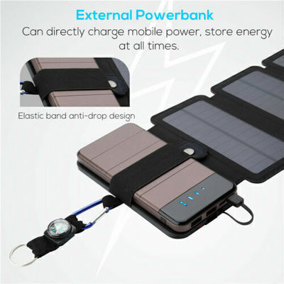 Backpacking 100w draagbare zonnepaneeloplader voor smartphones