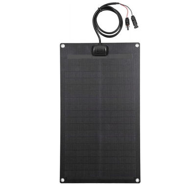 Lichte flexibele zonnepanelen ETFE Zwart PERC Monokristallijn Voor RV