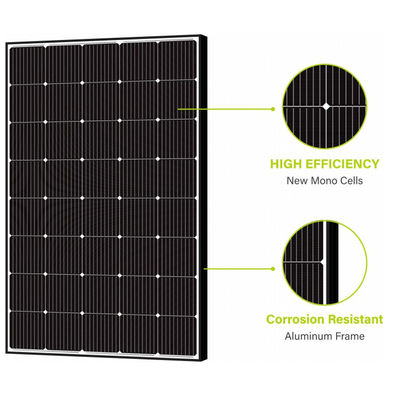 250W 15V monocristallijn flexibel zonnepaneel voor RV Marine