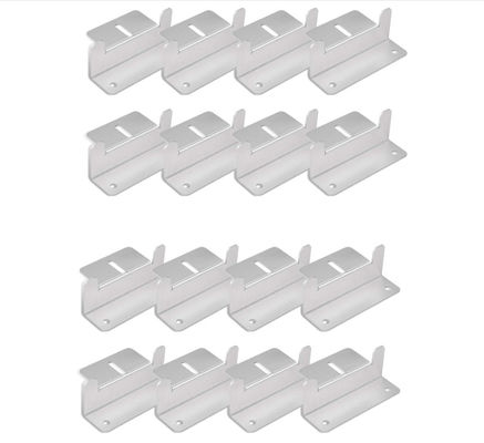 16 eenheden campervans zonnepanelen accessoires montage bracket kits voor tegel dak
