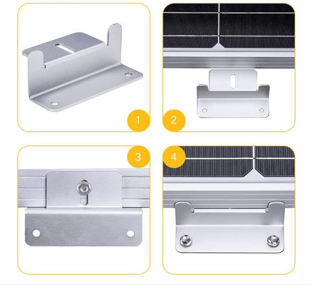 16 eenheden campervans zonnepanelen accessoires montage bracket kits voor tegel dak