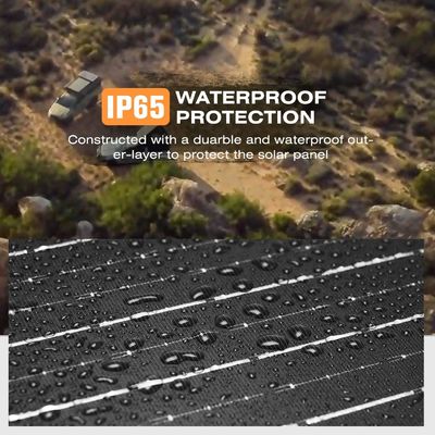 100W Off Grid vouwbare zonne-oplader draagbare zonnepanelen voor kamperen