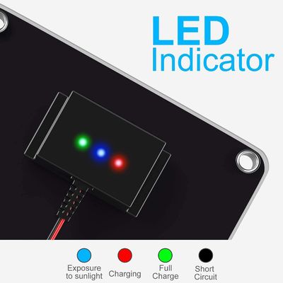 Geïntegreerd 12V zonnebatterijopladerpaneel waterdicht 10W