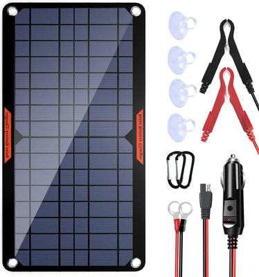Geïntegreerd 12V zonnebatterijopladerpaneel waterdicht 10W