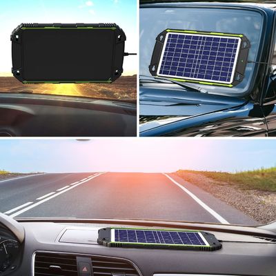 10W 12V waterdicht zonnebatterij oplader onderhoud voor auto boot Marine RV