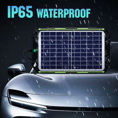 10W 12V waterdicht zonnebatterij oplader onderhoud voor auto boot Marine RV