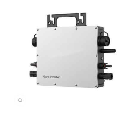 600W 2000W Solar Micro Inverter Klasse I Voor balkoncentrales met zwart en wit