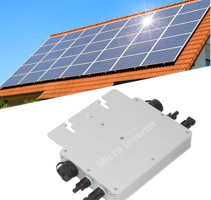 600W 2000W Solar Micro Inverter Klasse I Voor balkoncentrales met zwart en wit