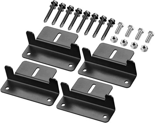 Lichte zonnepanelen Accessoires Z Bracket Mount Anodisated Aluminium Mounting