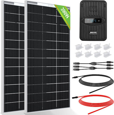 Monokristallijn zonnepaneel kit MPPT Off Grid 400 Watt 12V