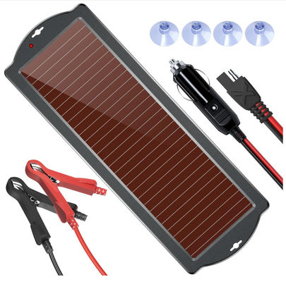 Draagbare Trickle zonne-oplader Power Bank 1.8W 12V waterdicht zonneopladen
