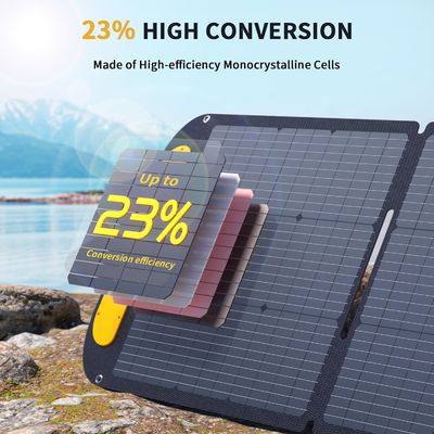 Draagbaar hybride zonnepaneel 110W 19V IP67 waterdicht