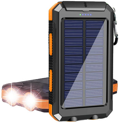12v mono draagbare zonne-oplaadpaneel 38800mAh Power Bank voor mobiele telefoons