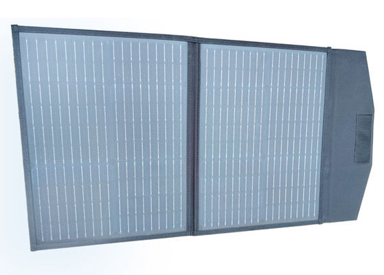 FT160 Draagbaar flexibel zonnecellenladersysteem 160W 18V met zwart ABS