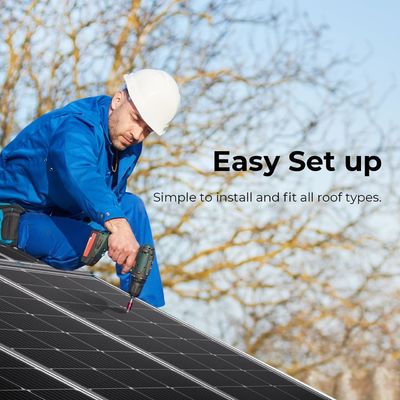 PV-monokristallijn balkon zonnepanelen 100 Watt 12V OEM