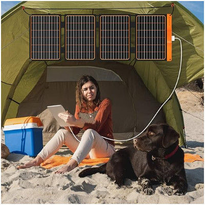 FT40 Kleine USB-draagbare zonne-oplader mono-kristallijn module IP67 waterdicht