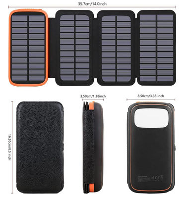 OEM 12V draagbaar zonnepaneel Zonne-energiebank oplader 27000mAh